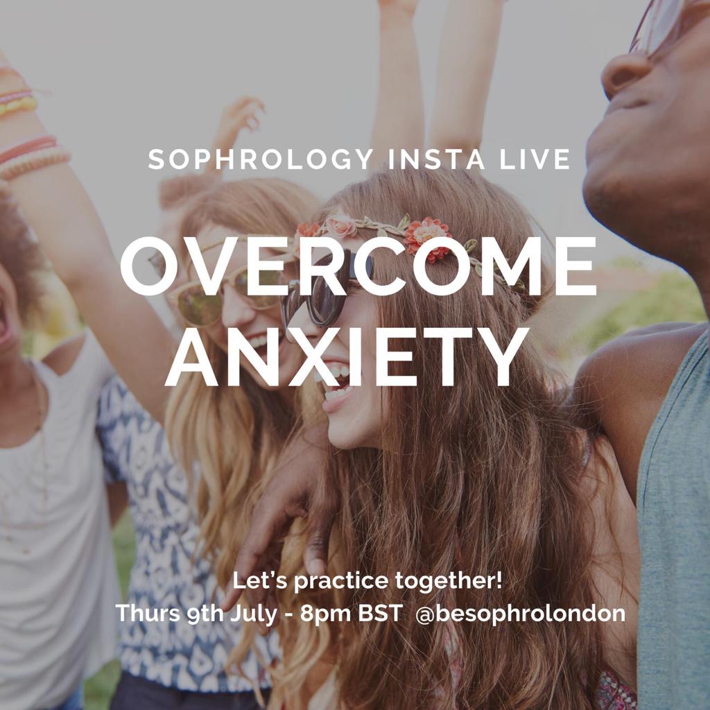 InstaLive Sophrology Session: Overcome Anxiety