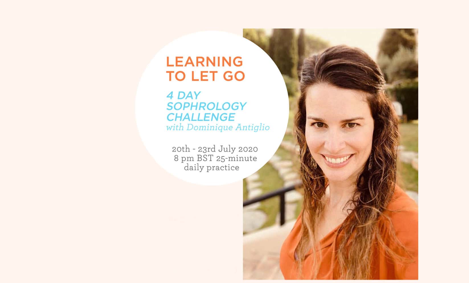 Learning to Let Go – 4 day Sophrology Challenge