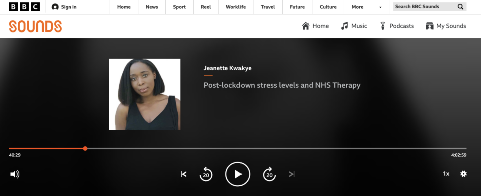 Stress Management & Sophrology on BBC Radio